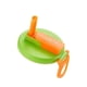 thumbnail image 2 of Tapas para Latas Soda Con Pajita Silicona Reutilizables ( ) Verde Y Naranja 1 Ud., 2 of 9