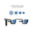 thumbnail image 4 of Mainstays Black Double Rod Converter Brackets (2 Count), 4 of 6