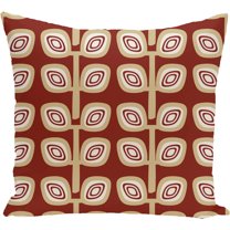 Simply Daisy 16" x 16" Leaf Tree Geometric Print Pillow