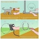 thumbnail image 4 of Puerta circular transparente para que los amigos peludos puedan mirar a sus mascotas, 4 of 4
