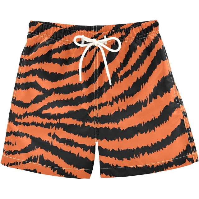 Boys Swim Trunks Beach Board Shorts Quick Dry Toddler Swimsuit Bathing Suits with Mesh Lining