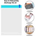 thumbnail image 4 of Travel Vacuum Bags For Rolling By Hand 8 Pieces | Vacuum Storage Bags For Travel, Clothes, 4 of 5