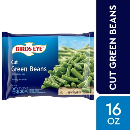 Birds Eye Cut Green Beans, Frozen Vegetables, 16 OZ