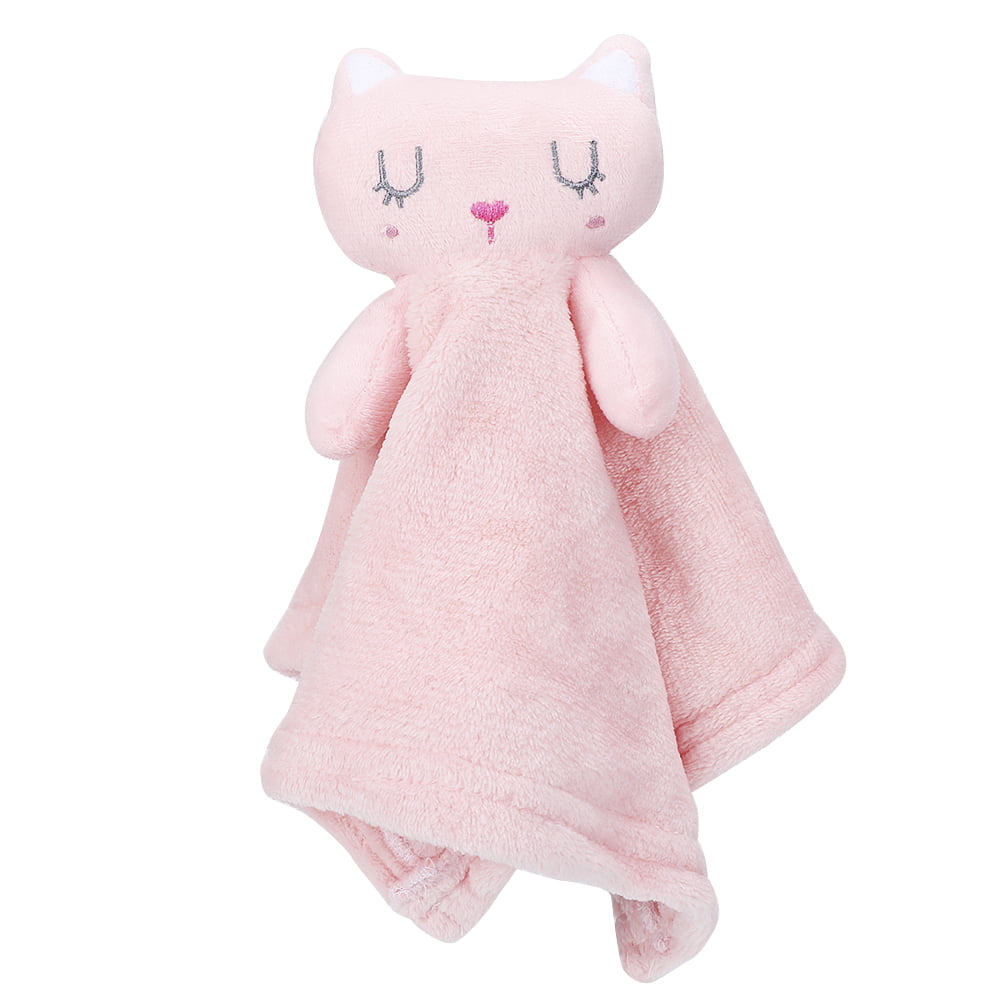 Soft Plush Fleece Toys Baby Infants Sleep Appease Towel Cartoon Bear Mouse Cute 