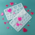 thumbnail image 6 of Milue Heart Shaped Silicone Mold Pendants Mold Epoxy Resin Molds for DIY Epoxy Resin, 6 of 14