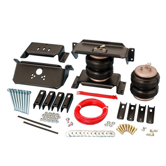 Firestone Trousse de Ressorts d'Aide Industrielle 2071 Ride-Rite; Ressort Pneumatique; Montage sur Cadre; Capacité de Nivellement de 3200 à 5000 Livres; Réglable de 5 à 100 PSI; Caoutchouc
