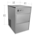 thumbnail image 3 of 20 Kg (44lbs) Freestanding Commercial Daily Ice Maker, 3 of 7