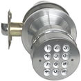thumbnail image 1 of SoHoMiLL Electronic Door Knob (Spring Latch LOCK; Not Deadbolt; Not Phone Connected), single front keypad YL 99, max Security, 1 of 4