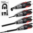 thumbnail image 4 of Car Vacuum Cord, Portable Car Vacuum Cleaner with 7000PA Suction,12V High Power Cord Wired Vacuum Cleaner for Car, Lightweight, 0.33L Capacity,Black for Car, Home, Office, Pet, 4 of 10