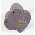 thumbnail image 3 of Inkdotpot Pack Of 100 Real Gold Foil Paper Tags Thanks For Celebrating The Bride To Be Bridal Shower Favor Hang Tags, 3 of 6