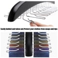 thumbnail image 7 of Topekada 2 Pack Tie Hanger Tank Top Hanger, Wooden 48 Hooks Hanger Set, Tie Rack, Belt Organizer for Closet,with Upgraded 360 Degree Rotating, Multiuse Hanger for Bras,Tank Tops,Camisoles(Black), 7 of 7
