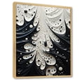 thumbnail image 2 of Designart "Monochrome Stingray Grace" Stingray Floater Framed Canvas Prints, 2 of 5