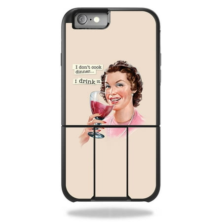 Skin Compatible With OtterBox Universe iPhone 6 Plus / 6S Plus Case – Wine Cook | MightySkins Protective, Durable, and Unique Vinyl wrap cover | Easy To Apply, Remove | Made in the