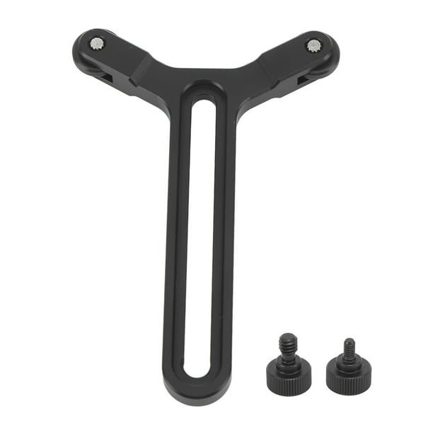 Soporte en Y con ruedas dobles Marco de soporte de lentes Sistema de soporte de lentes para DJI Ronin S SC