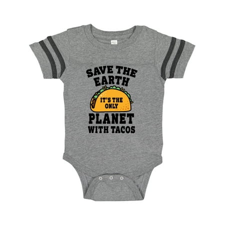 

Inktastic Save the Earth It s the Only Planet with Tacos Gift Baby Boy or Baby Girl Bodysuit