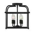 thumbnail image 6 of Trade Winds Lighting 4-Light Ceiling Light In Matte Black, 6 of 7