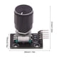 thumbnail image 4 of Módulo codificador rotatorio de 360 grados KY-040, módulo de interruptor con sensor de ladrillo, placa de desarrollo con tapa de perilla, compatible con Arduino y Raspberry Pi., 4 of 7