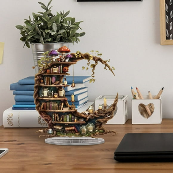 Elegant Modern Acrylic Desktop Sculpture Minimalist Decorative Figurine For Home Bookshelf Display Art