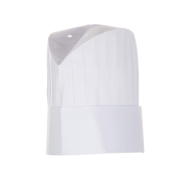Chef Works Unisex Le Toque-European Style, White 12"
