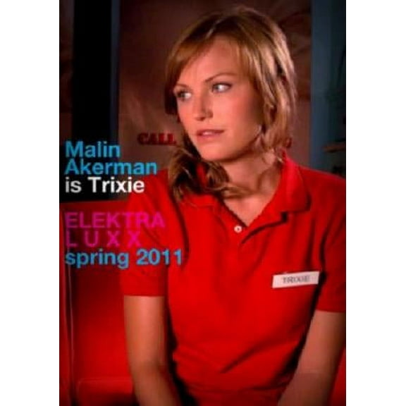 Elektra Luxx Movie Poster Malin Akerman 12x16 Print on Metal Sign 12in x 16in Square Adults Z Posters