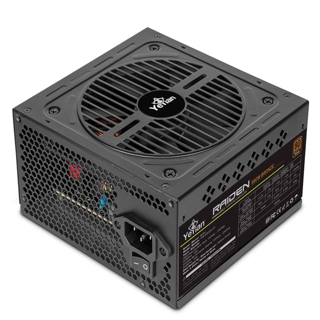 Fuente de poder Yeyian Raiden 500W 80+ White ATX 2.0 Non-modular