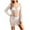 White, variant on fatyb Crochet Beach Cover up for Women Hollow out Womens Backless Bikini Coverup Long Sleeve Swimwear
