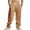 Yellow, variant on Zynviq Pants Summer Mens Drawstring Flax Loose Fit Cargo Pants Trendy Men Trousers 2025,XXXL