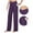 *Purple, variant on ClodeEU Yoga Pants For Women,Elastic High Waisted Athletic Pants ,Wide Leg Loose Lounge Pants Black,Womens Plus XXL