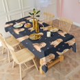 thumbnail image 5 of Goldendoodle Dog Rectangle Tablecloth 60"x120",Waterproof Polyester Rectangle Table Cloth, Wipeable Spillproof Polyester Tablecloth for Dining, Camping, Indoor and Outdoor, 5 of 6