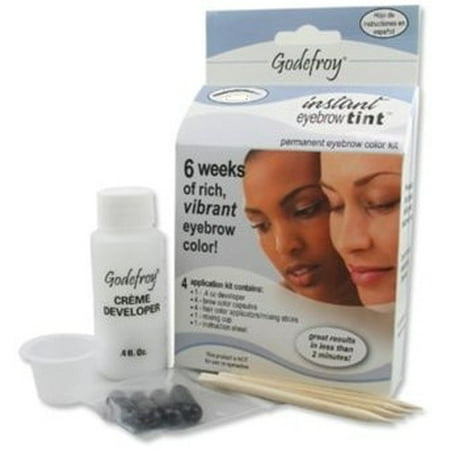 Godefroy Instant Eyebrow Tint - Color : Dark (Best Eyebrow Tint For Professionals)