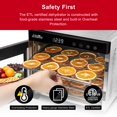 thumbnail image 3 of London Sunshine® Premium Stainless Steel Food Dehydrator - Double Wall SS Structured with Glass Window - 6 Trays, 3 of 6