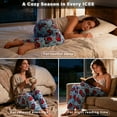 thumbnail image 6 of Peanuts Snoopy Family Valentine's Day Pajamas for Women Men, Matching Nightwear Sleepwear Pants with Woodstock Charlie Brown Linus, 6 of 7