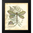 thumbnail image 2 of Vision Studio 15x17 Black Modern Framed Museum Art Print Titled - Mini Regal Dragonfly II, 2 of 5