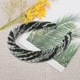 thumbnail image 6 of Unique Bargains 1 Pc Caramel Maillard Rainbow Braided Headbands Black White, 6 of 6