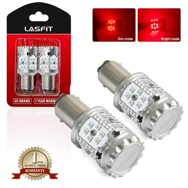 Lasfit 1157 2057 2357 7528 LED Light Bulbs for Brake Tail Lights, Rear