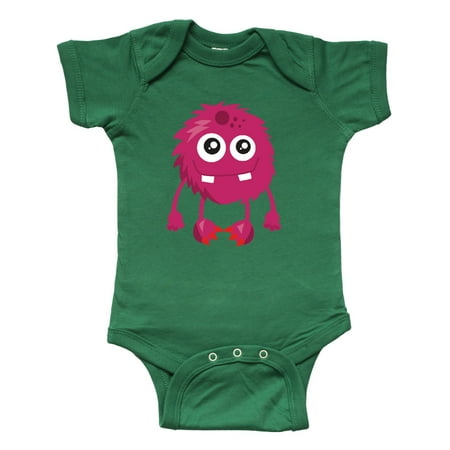 

Inktastic Furry Monster Cute Little Monster Pink Monster Gift Baby Boy or Baby Girl Bodysuit