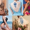 thumbnail image 4 of Tatuaje Corporal Sexy Ygjytge Tatuajes Espalda Falsos 8 Piezas Tinta Jugo Semipermanente para Mujeres y Hombres, 4 of 9