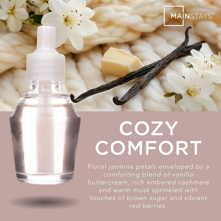 Mainstays Aroma Accent Fragrance Oil Cozy Comfort 3-Pack with