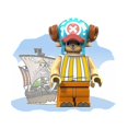 thumbnail image 2 of 15 Pcs One Piece Luffy, Jobana Mesabo Robin Shanksbrook Assemblé, 2 of 5