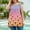 Hot Pink, variant on Juslio Womens Tank Tops Gradient Summer Plus Size Tank Tops,Print Loose Breathable Tank Top