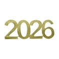 thumbnail image 2 of Gold Graduation Confetti Class of 2026, Glitter 2026 Confetti 100pcs for Graduation Party Decorations and New Years Eve Party Supplies 2026, 2 of 6