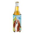 thumbnail image 2 of Carolines Treasures CK1890MUK Christmas Tree Basset Hound Michelob Ultra Hugger for slim cans  Slim Can multicolor, 2 of 3