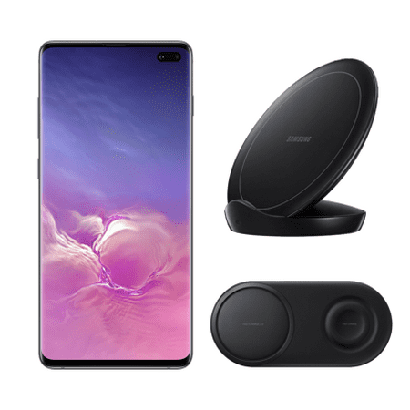 Straight Talk Samsung Galaxy S10+ Prepaid Smartphone & Wireless Charger Bundle ($150 Discount - Limited Time Offer)