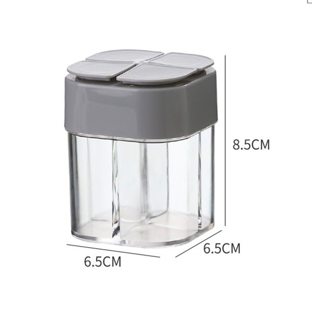 Botella De Condimento Condimento Tarro Condimento Contenedor Botella Acampar al aire libre Pimienta Especias Organizador Hugtrwg Libre de BPA