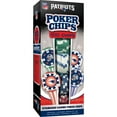 thumbnail image 2 of MasterPieces Casino 100 Piece Poker Chip Set - NFL New England Patriots, 2 of 6