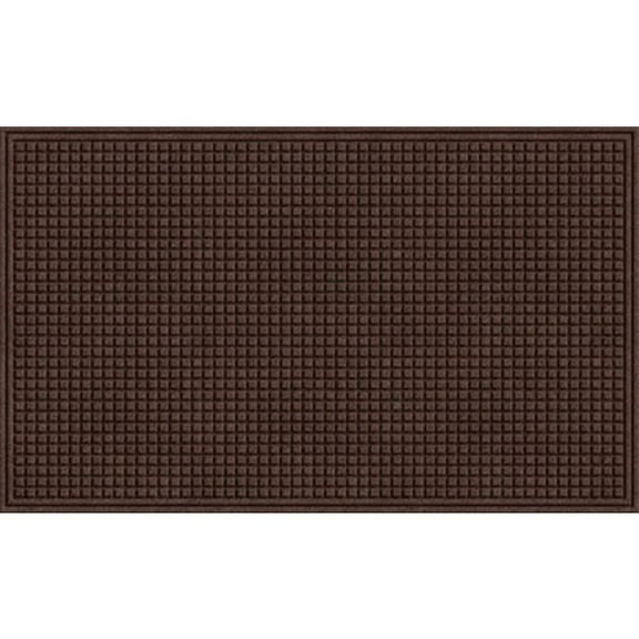 Apache Mills Floor Mat, Square, Walnut - High Pile - 2-Feet by 3-Feet