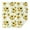 White Green Leaf, variant on Black Yellow Green Leaf Sunflower Pattern Square Tablecloth,Waterproof Square Table Cover,Wipeable Spillproof Washable Table Cover for Home Kitchen Party Decor 42"X42"(107x107cm)