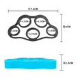 thumbnail image 3 of Juego de 3 piezas de ejercitador de dedos para fortalecer el agarre de la mano, anillo de entrenamiento de agarre, compatible con ejercicios de agarre de los dedos, estirador de dedos, ejerc, 3 of 5