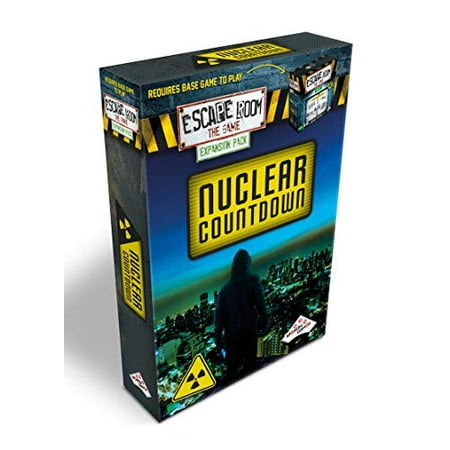 Escape Room The Game Expansion Pack - Nuclear Countdown | Solve The Mystery Board Game for Adults and Teens (English Version)
