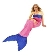 Blankie Tails Original Mermaid Blanket, Plush Fleece, Adult Unisex